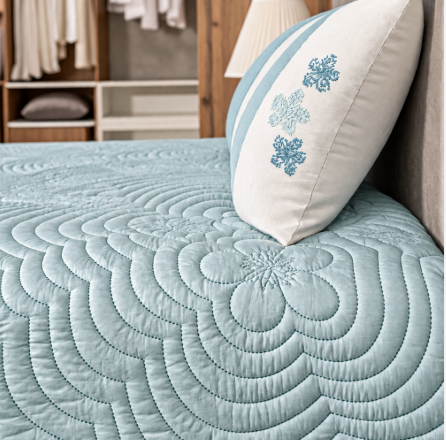 "Phao Hoa" FIREWORKS EMBROIDERED QUILT SET - Image 2